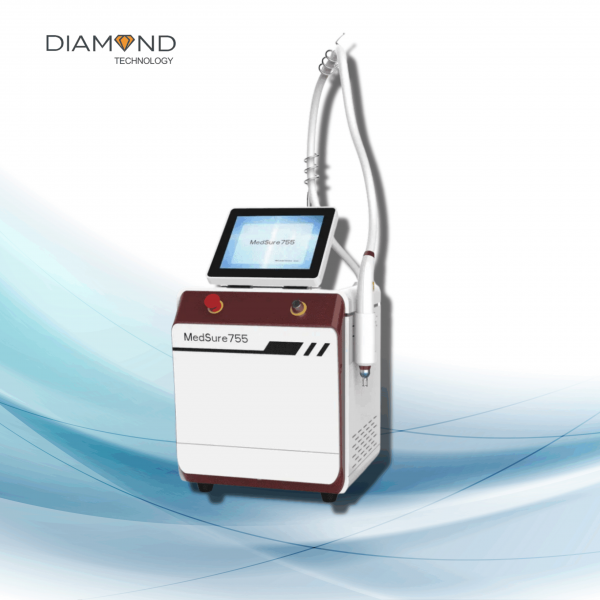 Лазер для карбонового пилинга и удаления татуировок MBT Medsure 755